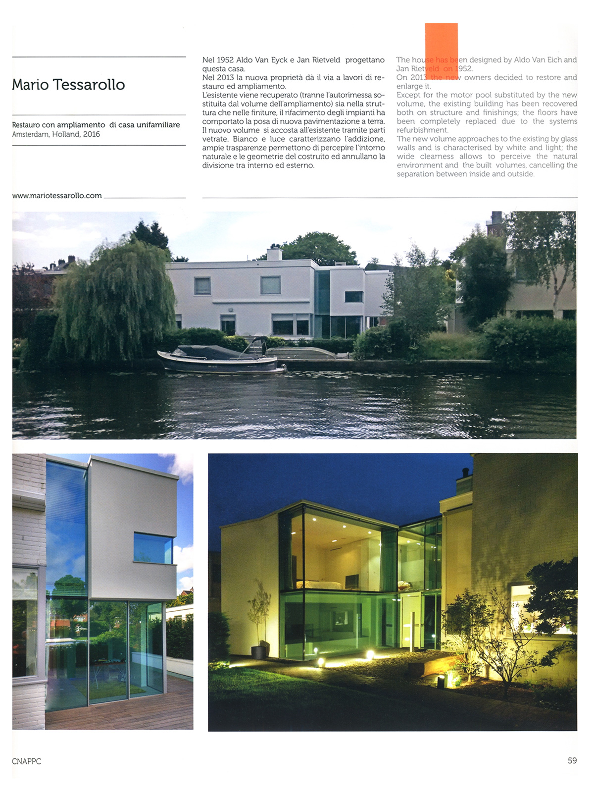News - Year Book 2018 - arch. Mario Tessarollo